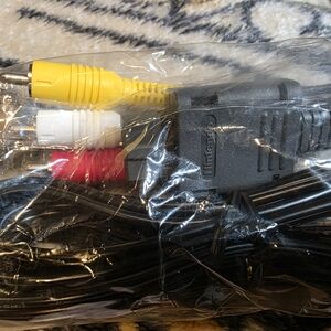 Trisonic Audio Video Cable Set